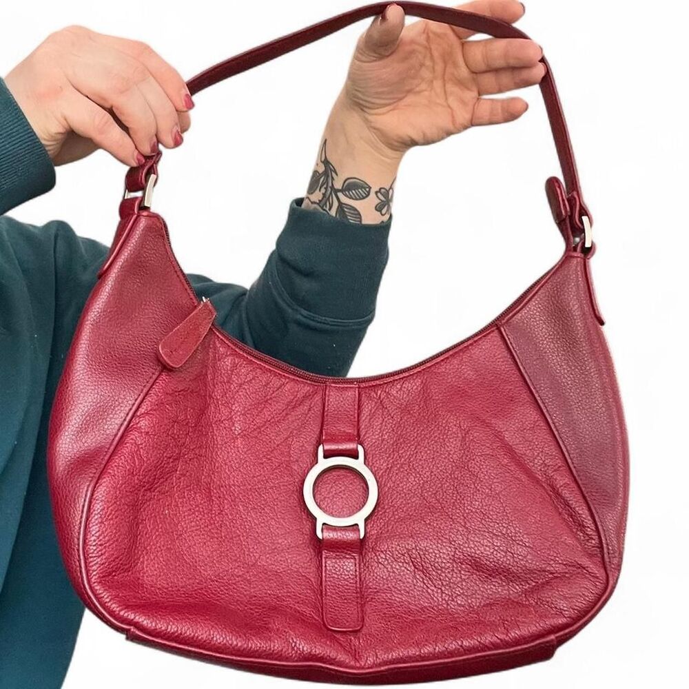 Mossimo Women's Red and Burgundy Bag